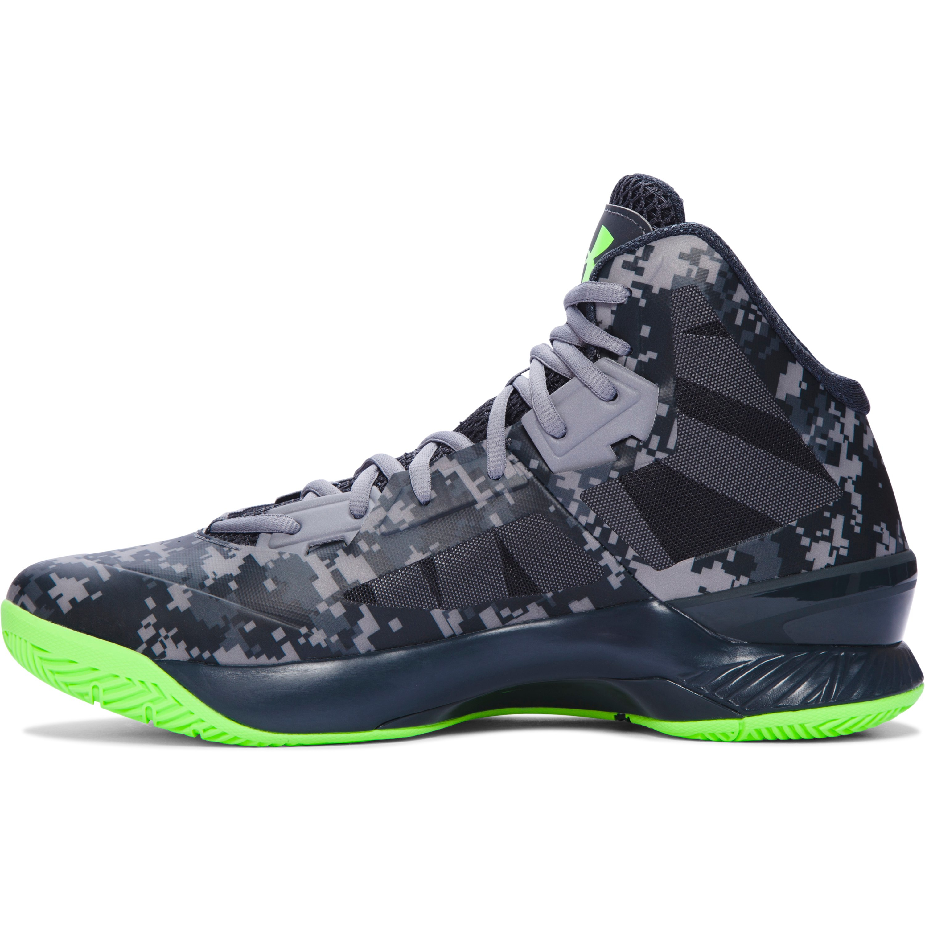 Camo under armour on sale basketball shoes